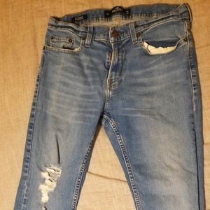 HOLLISTER Men's Slim Straight Jeans Size 31x32